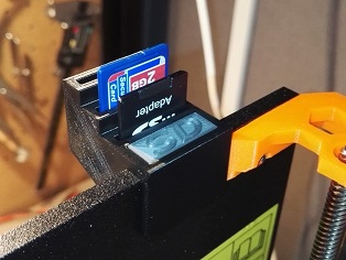 Sd card holder