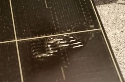 Nozzle hit Print Bed